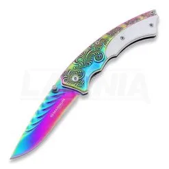 Böker Magnum Pearl Rainbow Folding Knife 01LG805