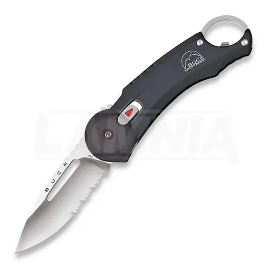 Buck Redpoint Black Folding Knife 3 Buck Redpoint Black Folding Knife