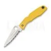 Spyderco Pacific Salt Folding Knife, Spyderedge, Yellow C91SYL -Deals Folding knives Store 4395 SCC91SYL 01