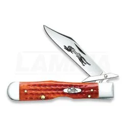 Case Cutlery Cheetah PW Harvest Orange Folding Knife 07399