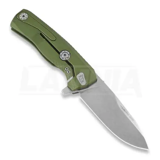 Lionsteel ROK Aluminium Folding Knife, Od Green, LAMNIA EXCLUSIVE ROKAGSW 4 Lionsteel ROK Aluminium Folding Knife, Od Green, LAMNIA EXCLUSIVE ROKAGSW - Image 2