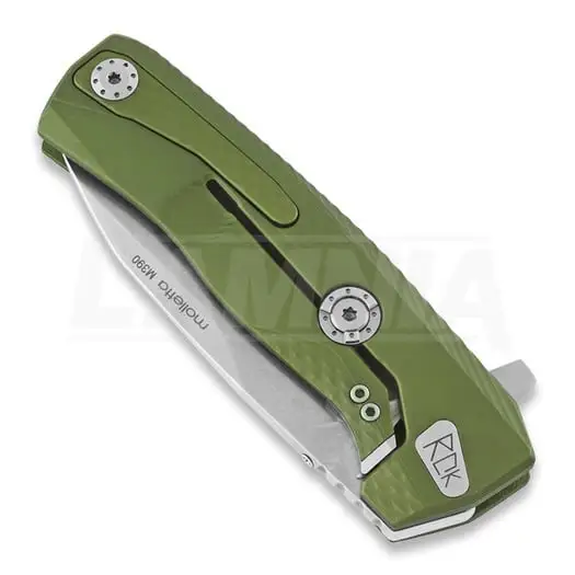 Lionsteel ROK Aluminium Folding Knife, Od Green, LAMNIA EXCLUSIVE ROKAGSW 6 Lionsteel ROK Aluminium Folding Knife, Od Green, LAMNIA EXCLUSIVE ROKAGSW - Image 4