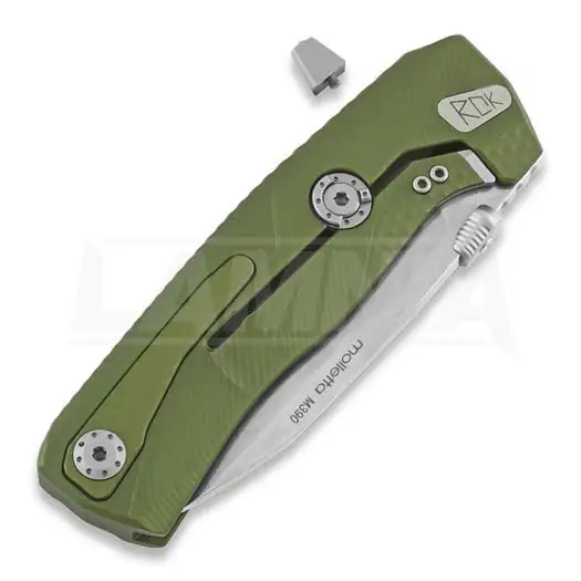 Lionsteel ROK Aluminium Folding Knife, Od Green, LAMNIA EXCLUSIVE ROKAGSW 7 Lionsteel ROK Aluminium Folding Knife, Od Green, LAMNIA EXCLUSIVE ROKAGSW - Image 5