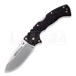 Cold Steel 4-MAX Scout Stonewashed Folding Knife, Black 62RQ