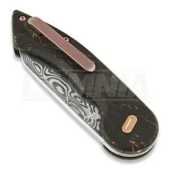 Fox Radius Damasteel Carbon Copper Limited Edition Folding Knife FX-550DCFR -Deals Folding knives Store 54770 FOX FX 550DCFR 03