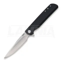 CRKT LCK+ Linerlock Folding Knife, Black