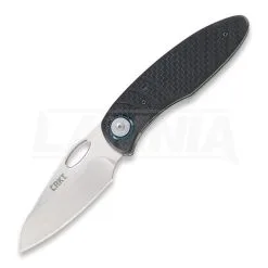 CRKT Trask Deadbolt Lock Folding Knife, Black