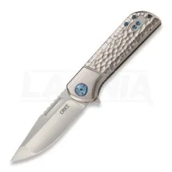 CRKT Lanny A/O Folding Knife, Silver