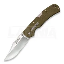 Cold Steel Double Safe Hunter Folding Knife, Olive Drab 23JC