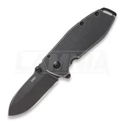 CRKT Squid Framelock A/O Folding Knife, Black Stonewash