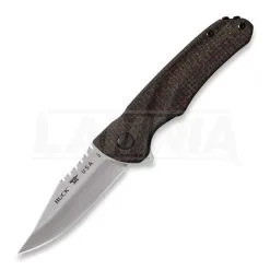 Buck Sprint Pro Burlap Micarta Folding Knife 841BRS1