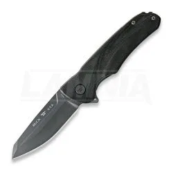 Buck Sprint Ops Folding Knife, Micarta, Black 843BKS