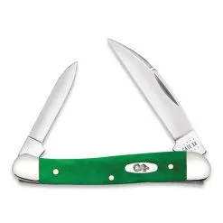 Case Cutlery Green Bone Smooth Mini Copperhead, B-stock 52825-BSC